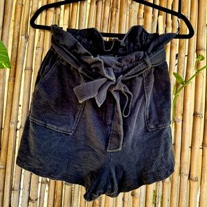 Richer Poorer Front-Tie Shorts